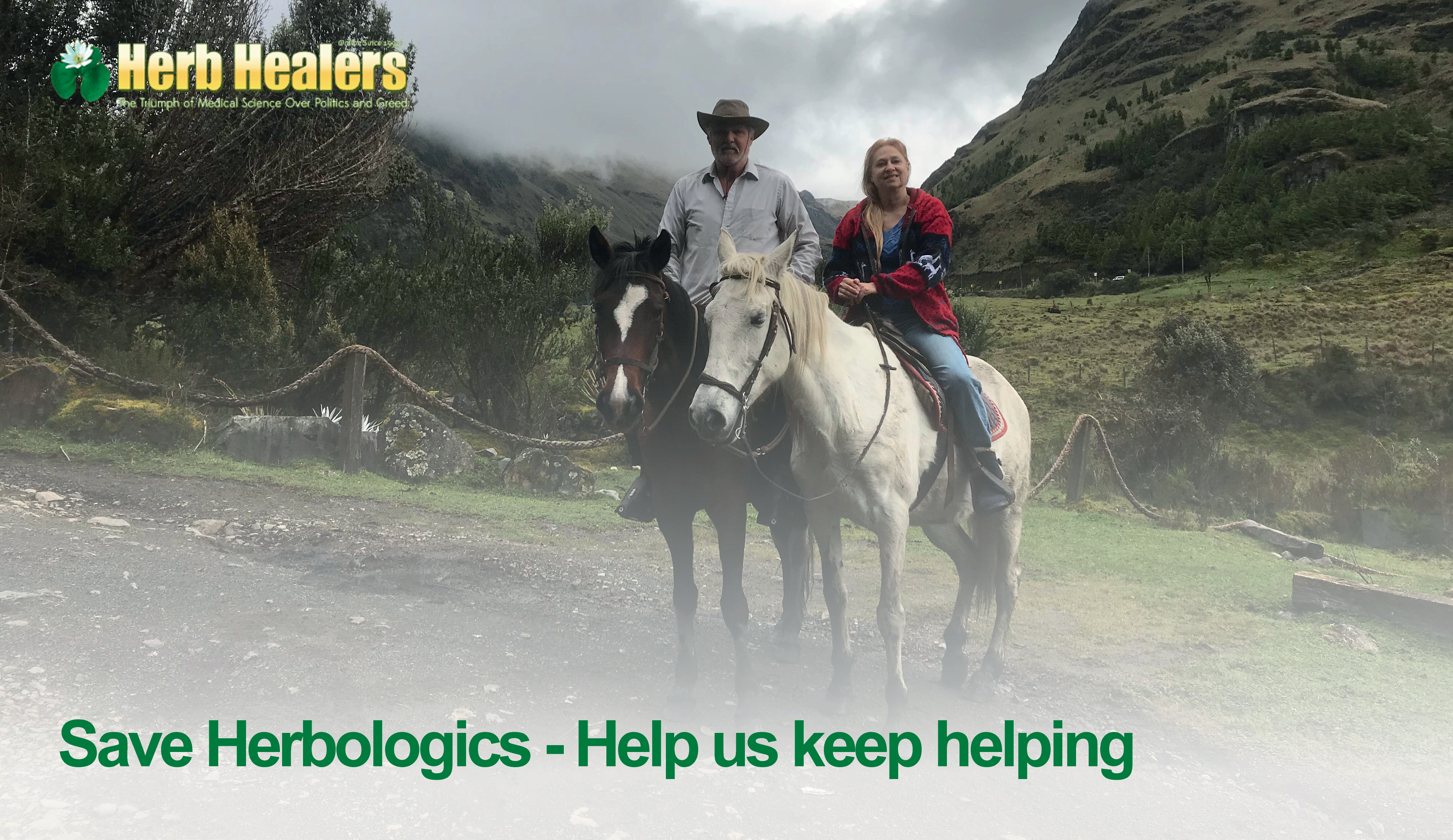 Cathryn and Greg Caton in the valley