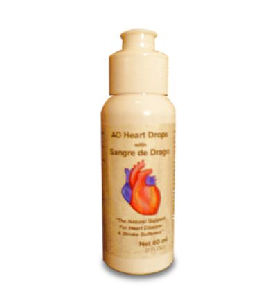 AO Heart Drops with Sangre de Drago  60ml (2fl.oz--80doses)