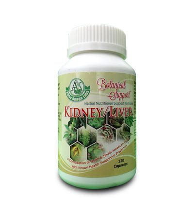 Botanical Support - Kidney/Liver - 120 Capsules x 500mg