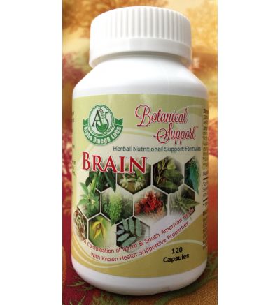 Botanical Support - Brain - 120 Capsules x 500mg