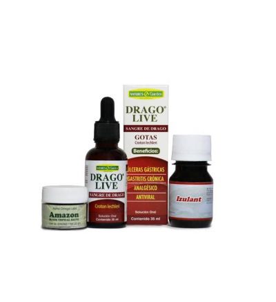 Cansema Black Topical Salve Original Formula (22g) with Sangre de Drago (1 fl.oz.) and Izulant (1 fl.oz.) Analgesic Ant Tincture