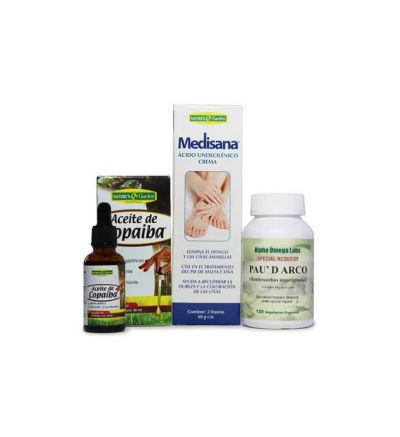 Nail Fungus Bundle – Medisana, Copaiba, and Pau d Arco