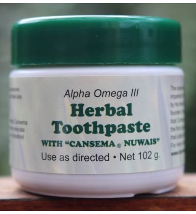 Alpha Omega III Herbal Toothpaste (102g)  - ORIGINAL