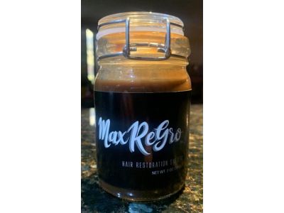 MaxReGro in a reusable, secure, glass jar -- 230g.