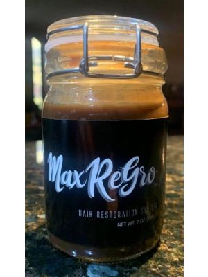 MaxReGro in a reusable, secure, glass jar -- 230g.