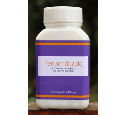 Fenbendazole (120 Capsules x 800 mg)